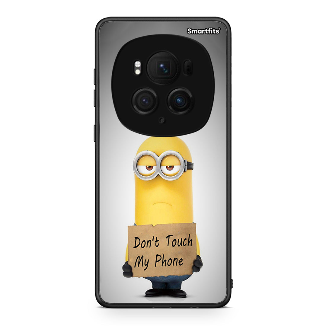 4 - Honor Magic6 Pro Minion Text case, cover, bumper