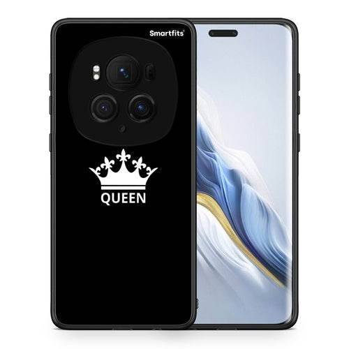 Θήκη Honor Magic6 Pro Queen Valentine από τη Smartfits με σχέδιο στο πίσω μέρος και μαύρο περίβλημα | Honor Magic6 Pro Queen Valentine case with colorful back and black bezels