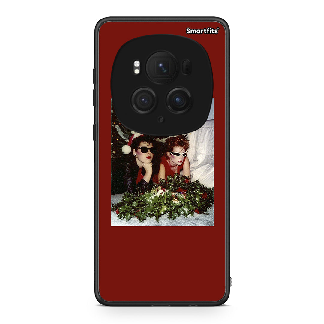 Honor Magic6 Pro Waiting For Xmas θήκη από τη Smartfits με σχέδιο στο πίσω μέρος και μαύρο περίβλημα | Smartphone case with colorful back and black bezels by Smartfits