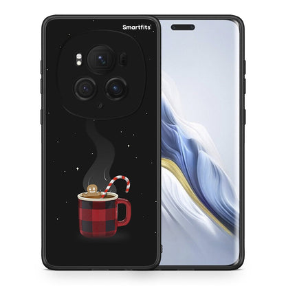 Θήκη Honor Magic6 Pro Xmas Bathing από τη Smartfits με σχέδιο στο πίσω μέρος και μαύρο περίβλημα | Honor Magic6 Pro Xmas Bathing case with colorful back and black bezels