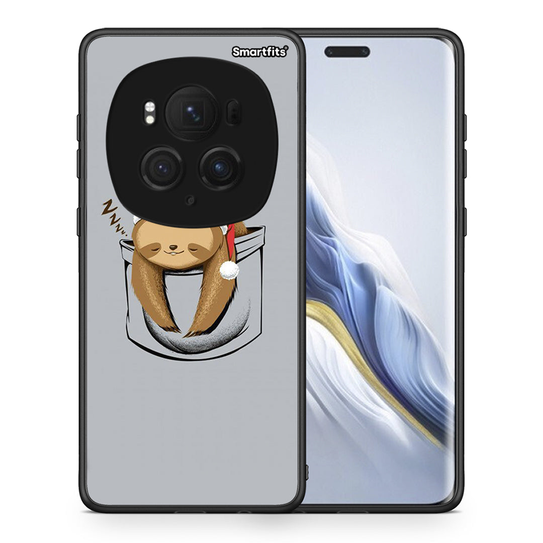 Θήκη Honor Magic6 Pro Xmas Zzzz από τη Smartfits με σχέδιο στο πίσω μέρος και μαύρο περίβλημα | Honor Magic6 Pro Xmas Zzzz case with colorful back and black bezels