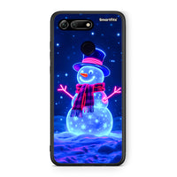 Thumbnail for Christmas Neon Snowman - Honor View 20 θήκη