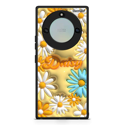 Honor X40 Bubble Daisies θήκη από τη Smartfits με σχέδιο στο πίσω μέρος και μαύρο περίβλημα | Smartphone case with colorful back and black bezels by Smartfits