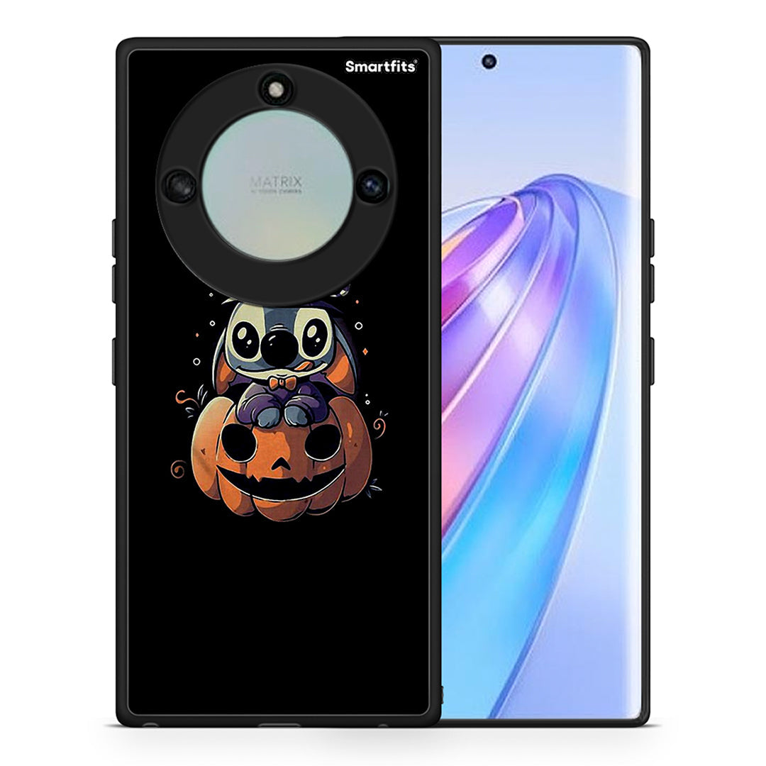 Θήκη Honor X40 Halloween Stitch από τη Smartfits με σχέδιο στο πίσω μέρος και μαύρο περίβλημα | Honor X40 Halloween Stitch case with colorful back and black bezels