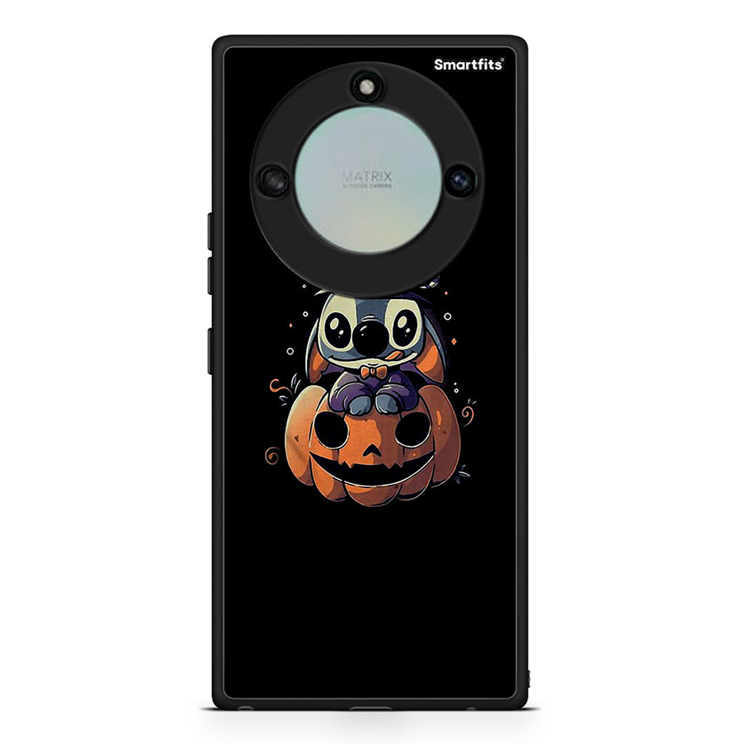 Honor X40 Halloween Stitch θήκη από τη Smartfits με σχέδιο στο πίσω μέρος και μαύρο περίβλημα | Smartphone case with colorful back and black bezels by Smartfits
