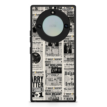 Honor X40 Harry Paper θήκη από τη Smartfits με σχέδιο στο πίσω μέρος και μαύρο περίβλημα | Smartphone case with colorful back and black bezels by Smartfits