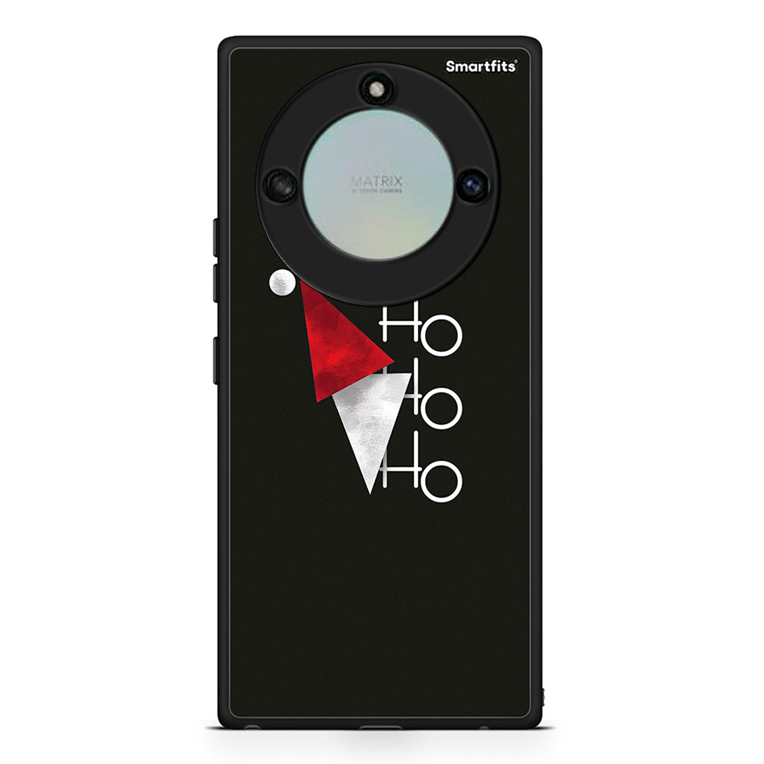 Honor X40 Minimal Christmas θήκη από τη Smartfits με σχέδιο στο πίσω μέρος και μαύρο περίβλημα | Smartphone case with colorful back and black bezels by Smartfits