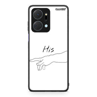 Thumbnail for Honor X7a Aeshetic Love 2 Θήκη Αγίου Βαλεντίνου από τη Smartfits με σχέδιο στο πίσω μέρος και μαύρο περίβλημα | Smartphone case with colorful back and black bezels by Smartfits