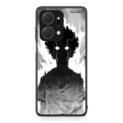 Honor X7a Anime Boy Θήκη από τη Smartfits με σχέδιο στο πίσω μέρος και μαύρο περίβλημα | Smartphone case with colorful back and black bezels by Smartfits