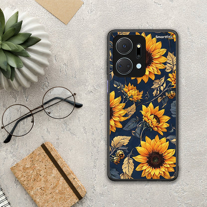 Autumn Sunflowers - Honor X7a θήκη