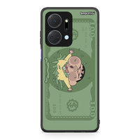 Thumbnail for Honor X7a Big Money Θήκη Αγίου Βαλεντίνου από τη Smartfits με σχέδιο στο πίσω μέρος και μαύρο περίβλημα | Smartphone case with colorful back and black bezels by Smartfits