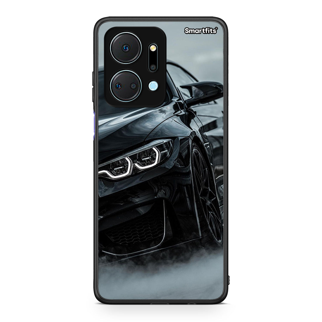 Honor X7a Black BMW θήκη από τη Smartfits με σχέδιο στο πίσω μέρος και μαύρο περίβλημα | Smartphone case with colorful back and black bezels by Smartfits