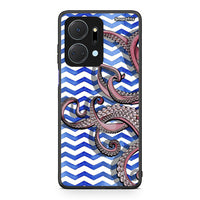 Thumbnail for Honor X7a Chevron Devilfish θήκη από τη Smartfits με σχέδιο στο πίσω μέρος και μαύρο περίβλημα | Smartphone case with colorful back and black bezels by Smartfits