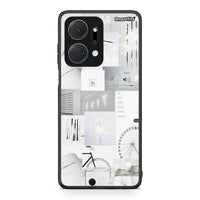 Thumbnail for Honor X7a Collage Make Me Wonder Θήκη Αγίου Βαλεντίνου από τη Smartfits με σχέδιο στο πίσω μέρος και μαύρο περίβλημα | Smartphone case with colorful back and black bezels by Smartfits