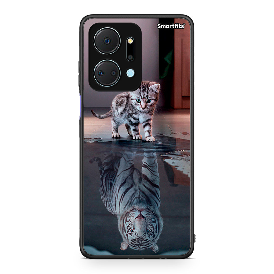 4 - Honor X7a Tiger Cute case, cover, bumper