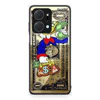 Thumbnail for Honor X7a Duck Money Θήκη από τη Smartfits με σχέδιο στο πίσω μέρος και μαύρο περίβλημα | Smartphone case with colorful back and black bezels by Smartfits