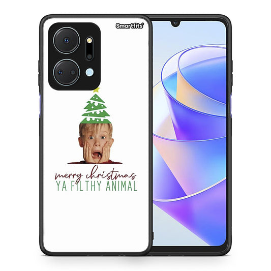 Θήκη Honor X7a Filthy Animal από τη Smartfits με σχέδιο στο πίσω μέρος και μαύρο περίβλημα | Honor X7a Filthy Animal case with colorful back and black bezels