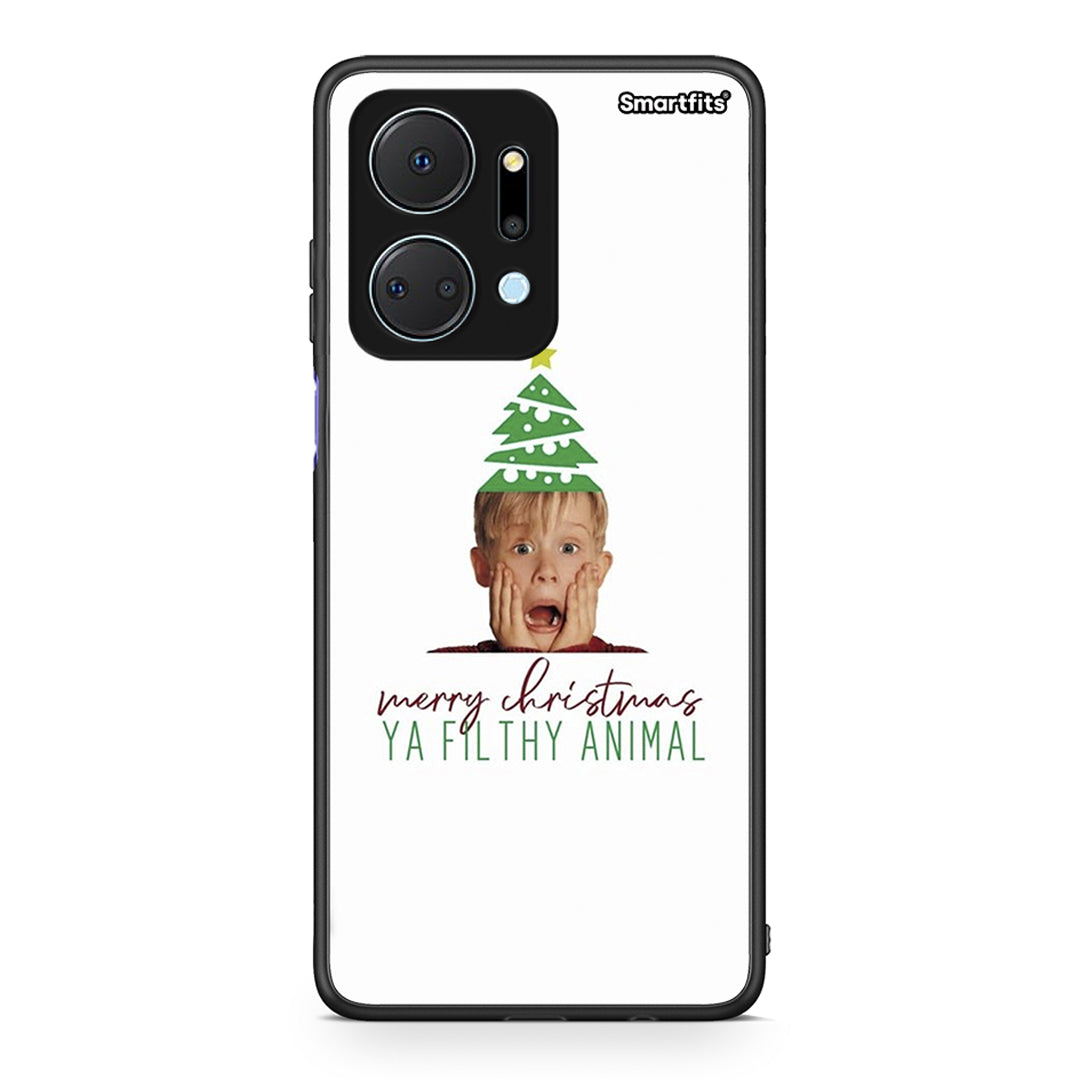 Honor X7a Filthy Animal θήκη από τη Smartfits με σχέδιο στο πίσω μέρος και μαύρο περίβλημα | Smartphone case with colorful back and black bezels by Smartfits