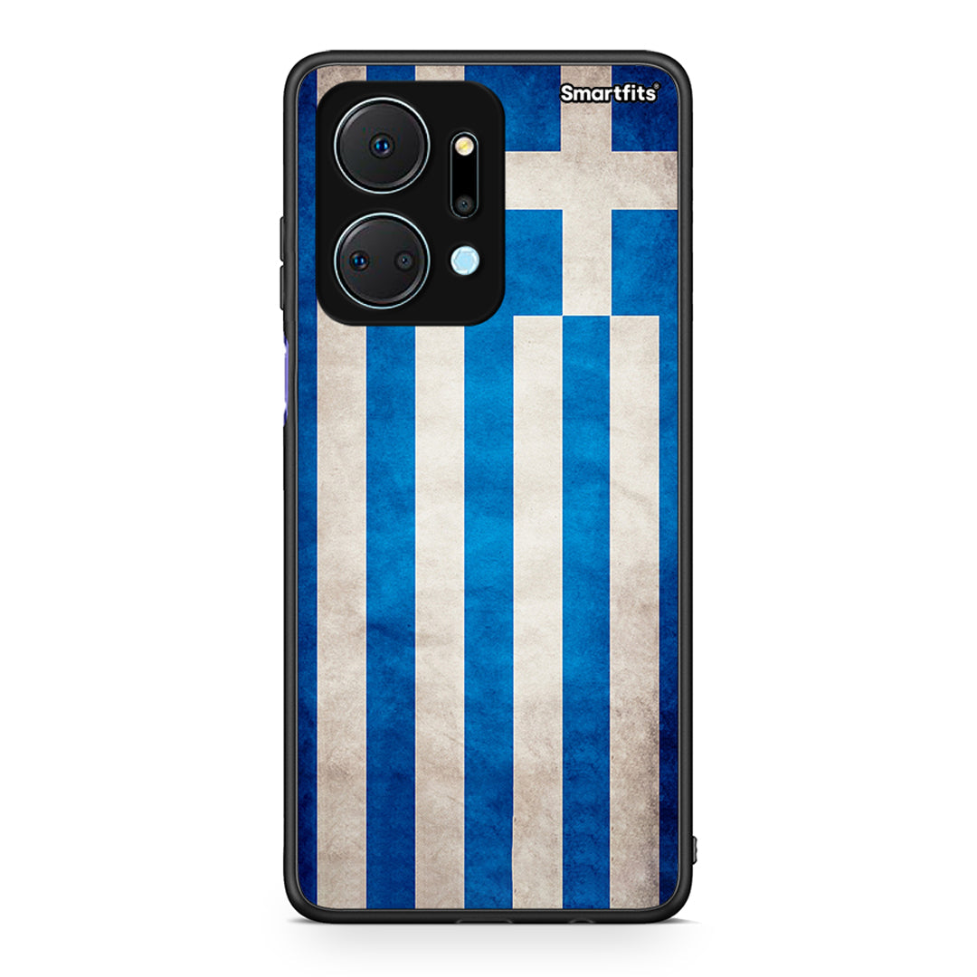 4 - Honor X7a Greeek Flag case, cover, bumper