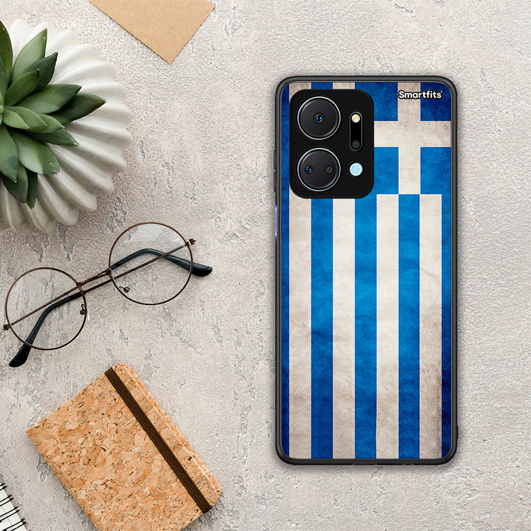Flag Greek - Honor X7a θήκη