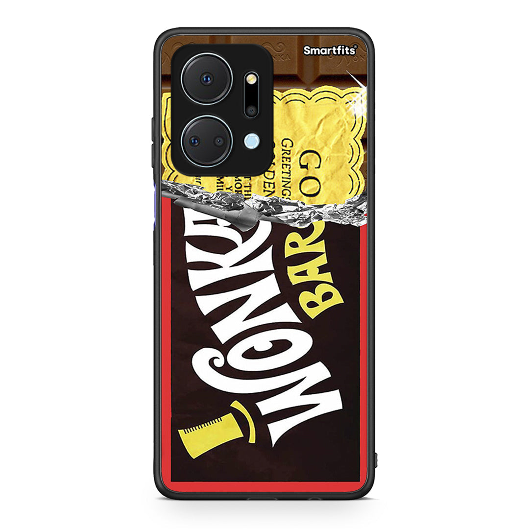 Honor X7a Golden Ticket θήκη από τη Smartfits με σχέδιο στο πίσω μέρος και μαύρο περίβλημα | Smartphone case with colorful back and black bezels by Smartfits