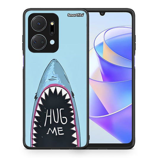 Θήκη Honor X7a Hug Me από τη Smartfits με σχέδιο στο πίσω μέρος και μαύρο περίβλημα | Honor X7a Hug Me case with colorful back and black bezels
