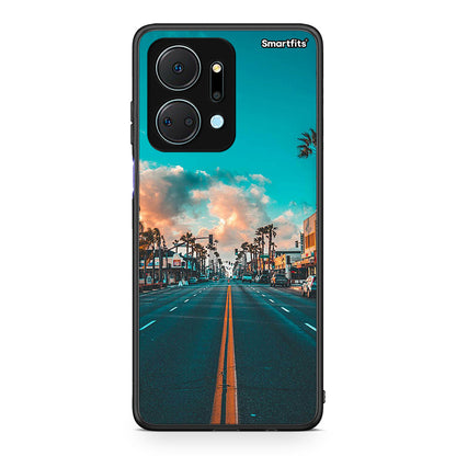 4 - Honor X7a City Landscape case, cover, bumper