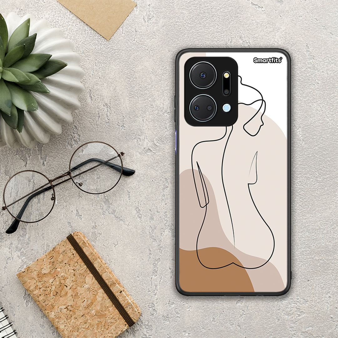 LineArt Woman - Honor X7a θήκη