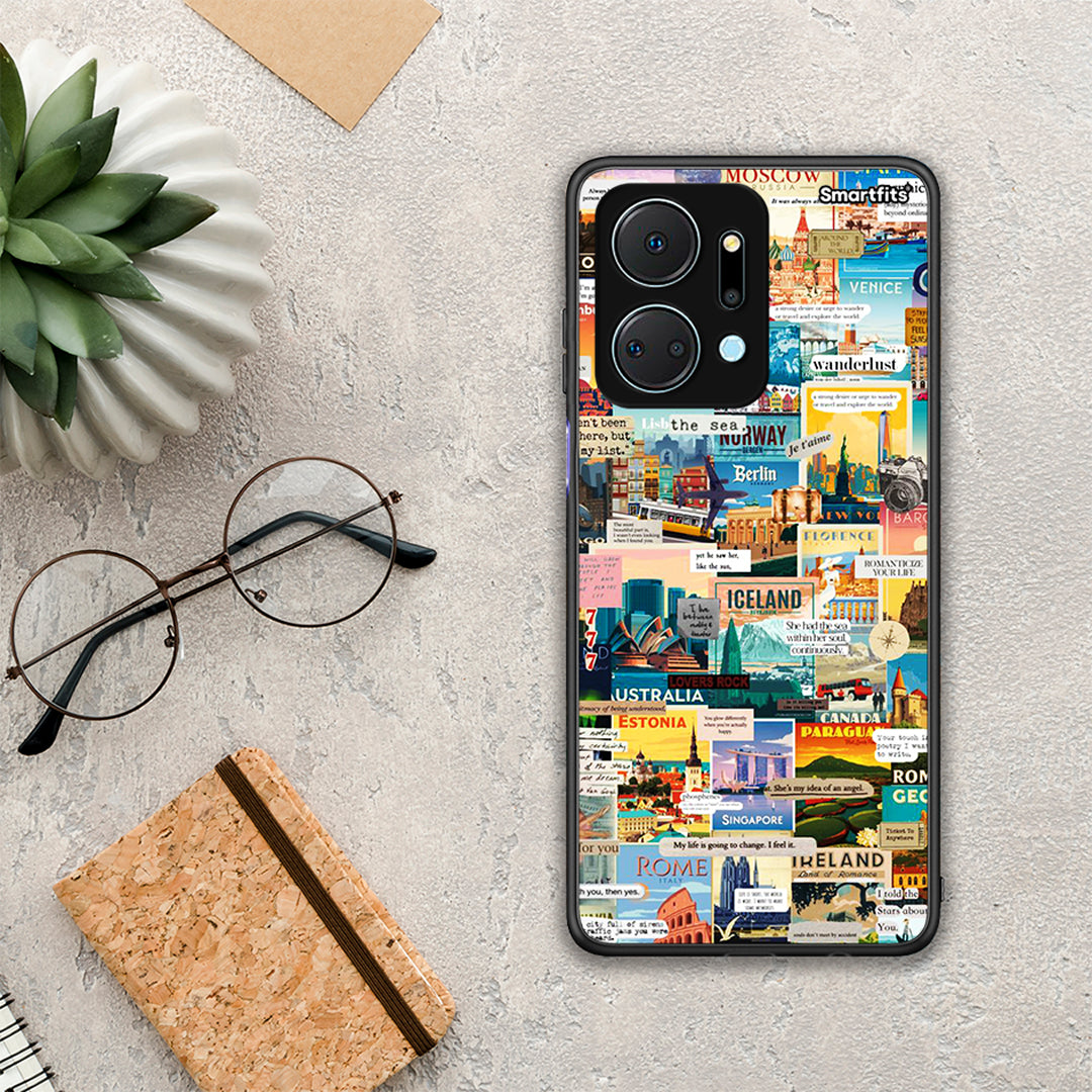 Live To Travel - Honor X7a θήκη