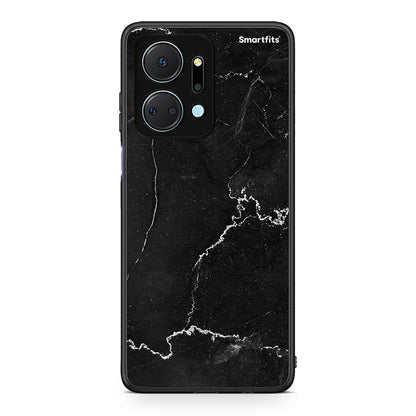 Honor X7a Marble Black θήκη από τη Smartfits με σχέδιο στο πίσω μέρος και μαύρο περίβλημα | Smartphone case with colorful back and black bezels by Smartfits