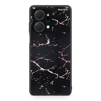 Thumbnail for 4 - Honor X7a Black Rosegold Marble case, cover, bumper