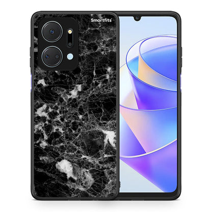 Θήκη Honor X7a Male Marble από τη Smartfits με σχέδιο στο πίσω μέρος και μαύρο περίβλημα | Honor X7a Male Marble case with colorful back and black bezels