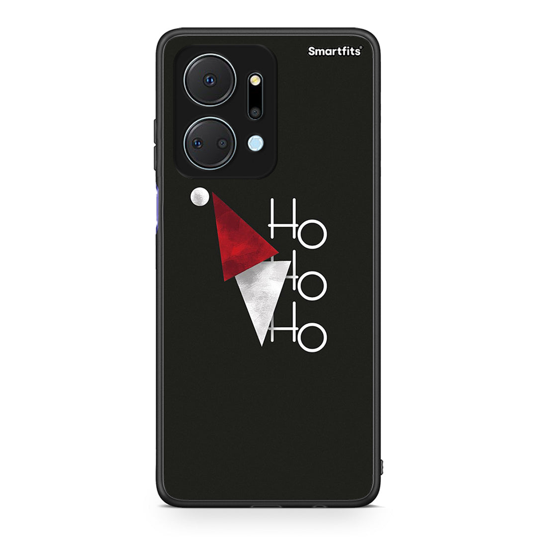 Honor X7a Minimal Christmas θήκη από τη Smartfits με σχέδιο στο πίσω μέρος και μαύρο περίβλημα | Smartphone case with colorful back and black bezels by Smartfits