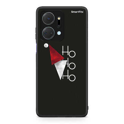 Honor X7a Minimal Christmas θήκη από τη Smartfits με σχέδιο στο πίσω μέρος και μαύρο περίβλημα | Smartphone case with colorful back and black bezels by Smartfits