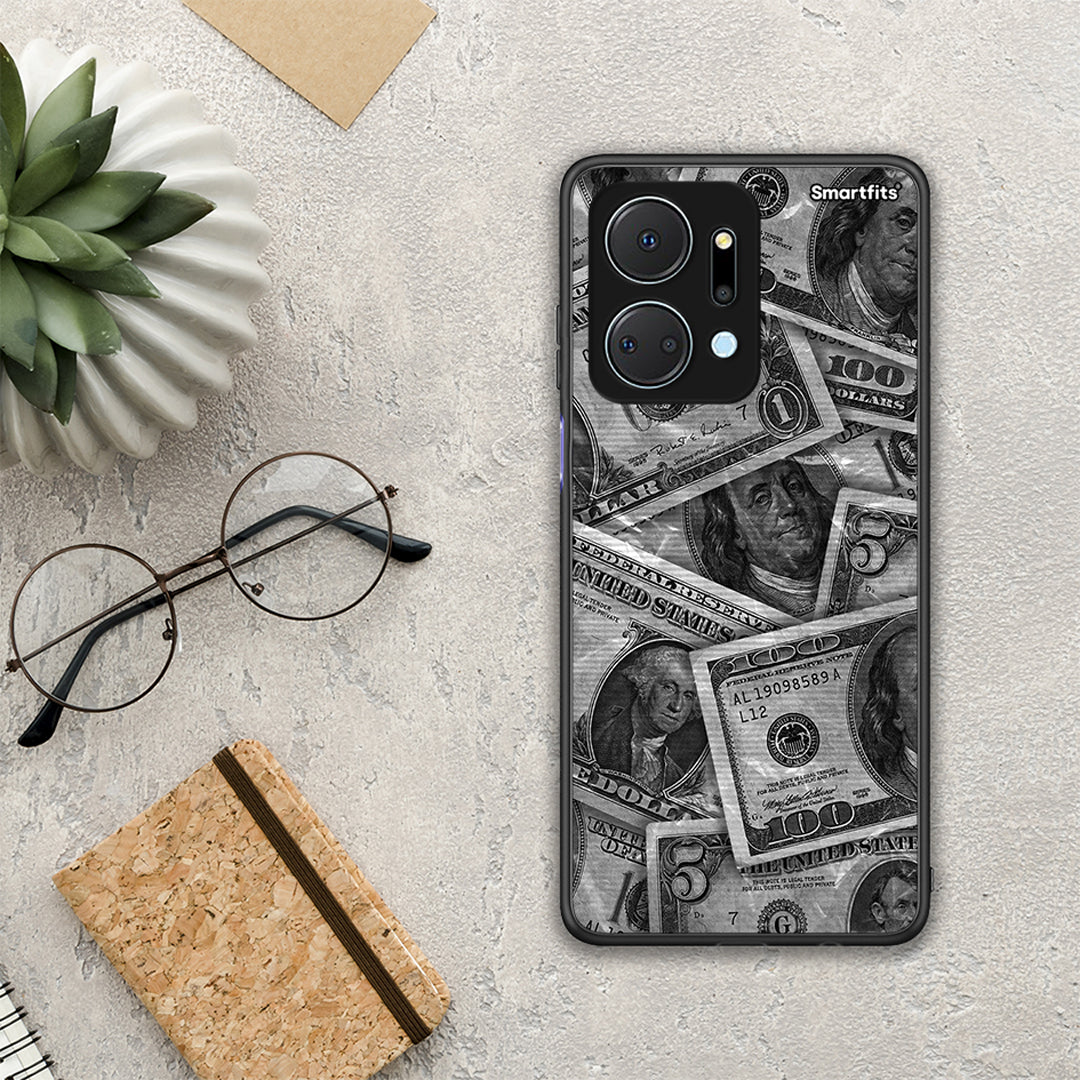 Money Dollars - Honor X7a θήκη