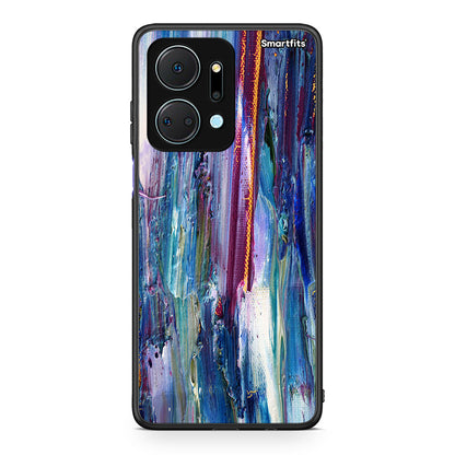 99 - Honor X7a Paint Winter case, cover, bumper