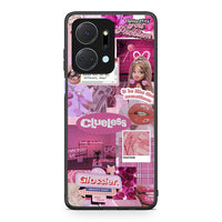 Thumbnail for Honor X7a Pink Love Θήκη Αγίου Βαλεντίνου από τη Smartfits με σχέδιο στο πίσω μέρος και μαύρο περίβλημα | Smartphone case with colorful back and black bezels by Smartfits