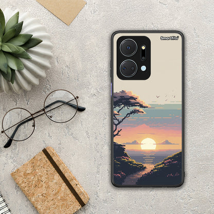 Pixel Sunset - Honor X7a θήκη