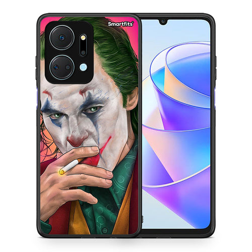 Θήκη Honor X7a JokesOnU PopArt από τη Smartfits με σχέδιο στο πίσω μέρος και μαύρο περίβλημα | Honor X7a JokesOnU PopArt case with colorful back and black bezels