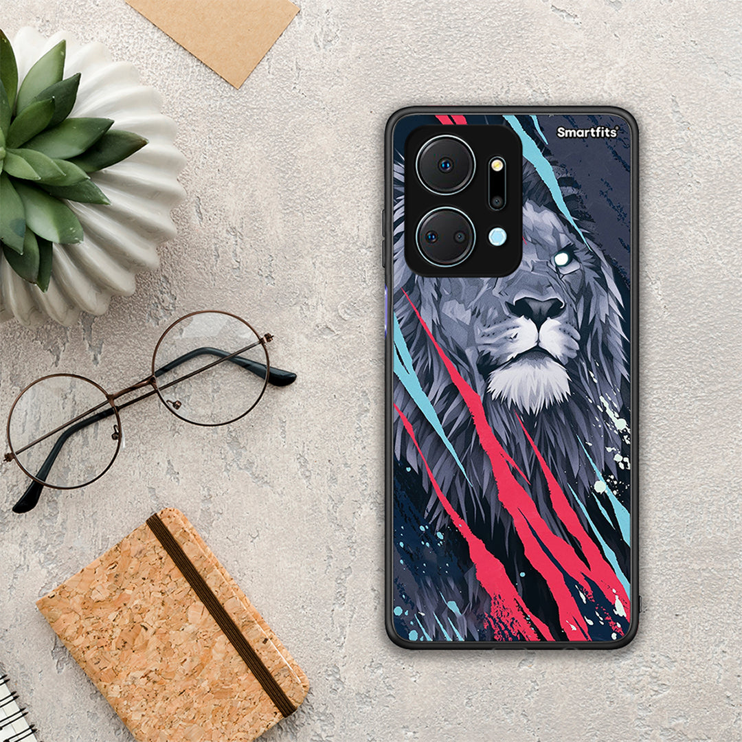 PopArt Lion Designer - Honor X7a θήκη