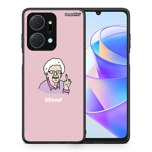 Θήκη Honor X7a Mood PopArt από τη Smartfits με σχέδιο στο πίσω μέρος και μαύρο περίβλημα | Honor X7a Mood PopArt case with colorful back and black bezels