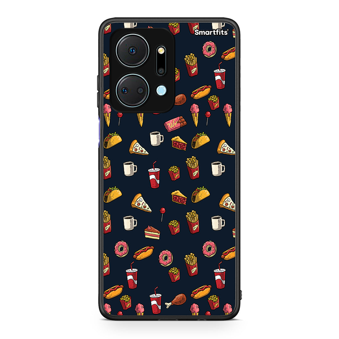 118 - Honor X7a Hungry Random case, cover, bumper