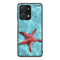 Thumbnail for Honor X7a Red Starfish Θήκη από τη Smartfits με σχέδιο στο πίσω μέρος και μαύρο περίβλημα | Smartphone case with colorful back and black bezels by Smartfits