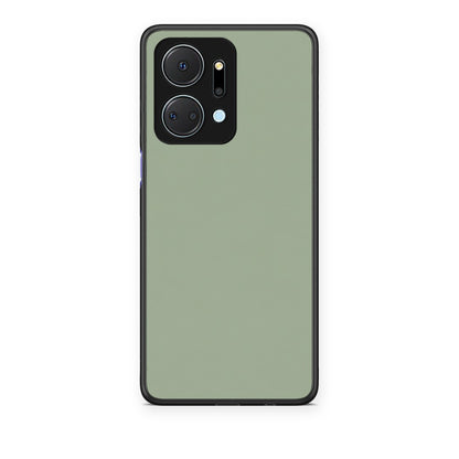 Θήκη Honor X7a Sage Green από τη Smartfits με σχέδιο στο πίσω μέρος και μαύρο περίβλημα | Honor X7a Sage Green case with colorful back and black bezels