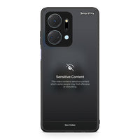 Thumbnail for Honor X7a Sensitive Content θήκη από τη Smartfits με σχέδιο στο πίσω μέρος και μαύρο περίβλημα | Smartphone case with colorful back and black bezels by Smartfits