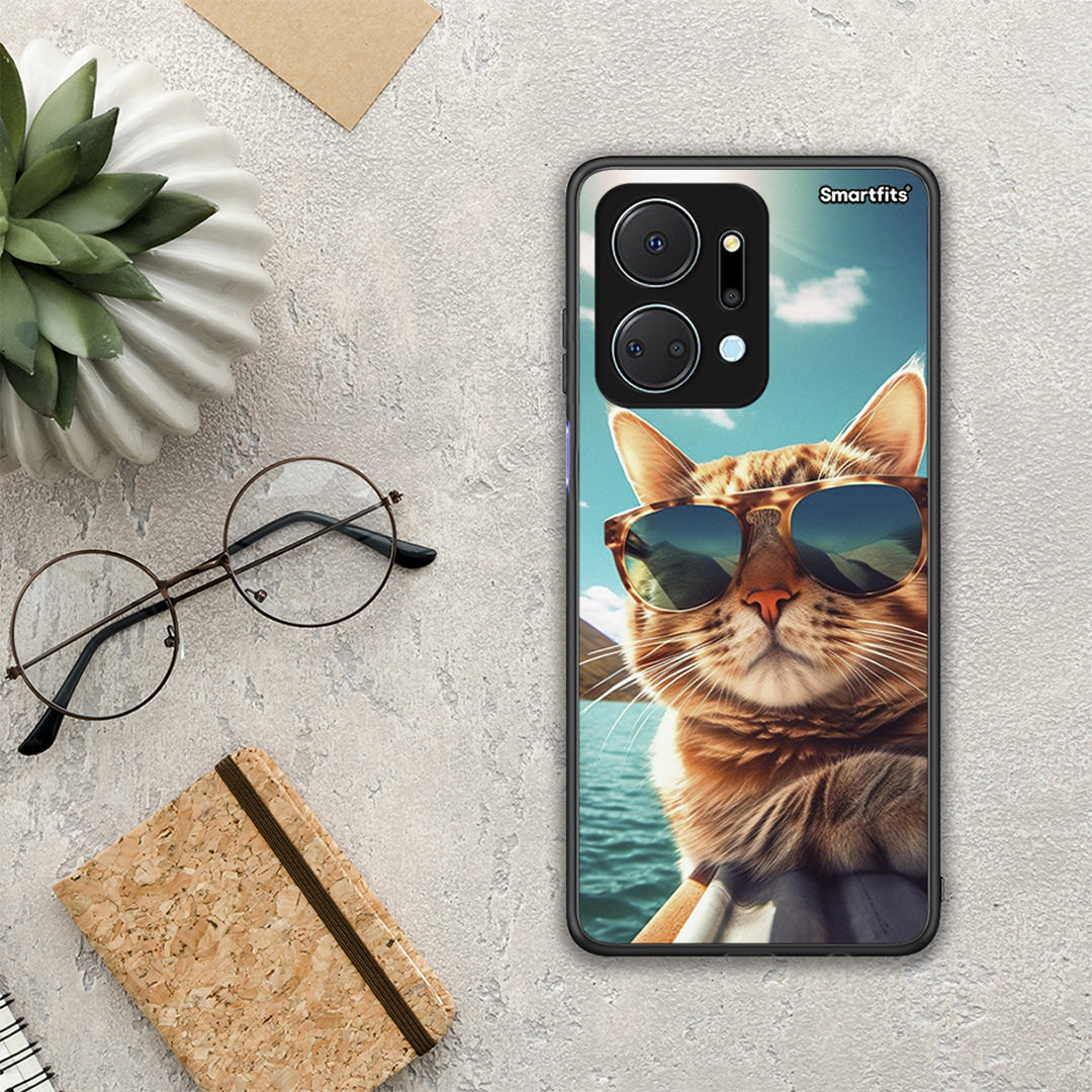Summer Cat - Honor X7a θήκη