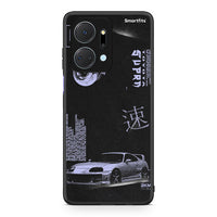Thumbnail for Honor X7a Tokyo Drift Θήκη Αγίου Βαλεντίνου από τη Smartfits με σχέδιο στο πίσω μέρος και μαύρο περίβλημα | Smartphone case with colorful back and black bezels by Smartfits