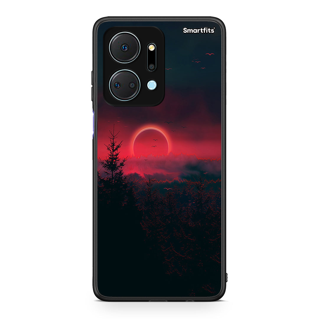 4 - Honor X7a Sunset Tropic case, cover, bumper