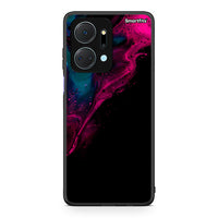 Thumbnail for 4 - Honor X7a Pink Black Watercolor case, cover, bumper