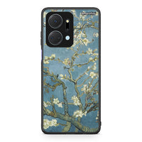 Thumbnail for Honor X7a White Blossoms θήκη από τη Smartfits με σχέδιο στο πίσω μέρος και μαύρο περίβλημα | Smartphone case with colorful back and black bezels by Smartfits